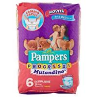 Pampers Progressi Mutandino Extra Large Taglia 6 (+15kg)
