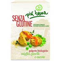 Polpette di miglio piselli e carote