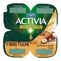 Activia Quinoa e Semi - Pacco da 4 X
