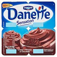 Danette Sensation Mousse e Cioccolato - Pacco da 4 X