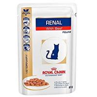 Royal Canin Cibo Umido per Gatti Renal Beef