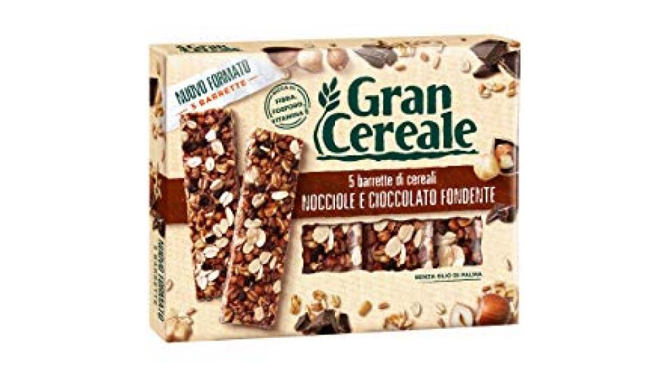 Gran Cereale Snack Barrette con Nocciola e Cioccolato