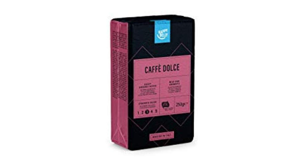 Marca Amazon - Happy Belly Caffè tostato macinato"Caffè Dolce" (4 x 250g)