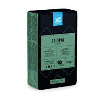 Marca Amazon - Happy Belly Caffè tostato macinato"ETIOPIA" (4 x 250g)