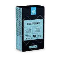 Marca Amazon - Happy Belly Caffè tostato macinato decaffeinato"Decaffeinato" (4 x 250g)