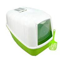 MPS Komoda, Toilette per gatti, chiusa completa di filtro e paletta, Colori assortiti