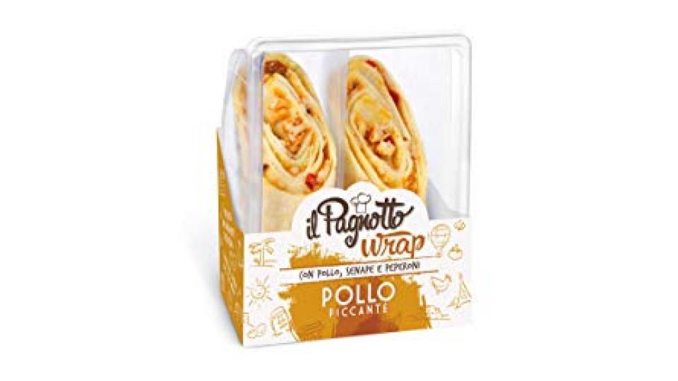Pagnotto Wrap Pollo Piccante - 0.19 Kg