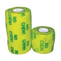 Petflex BAND0130 Bendaggio Elastico per Cane Antirosicchiamento, Giallo