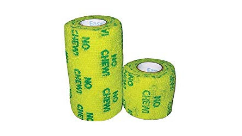 Petflex BAND0130 Bendaggio Elastico per Cane Antirosicchiamento, Giallo