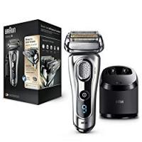 Braun Series 9 9290CC Rasoio Elettrico Barba a Lamina Wet&Dry, da Uomo con Motore AutoSense e Sistema Clean&Charge