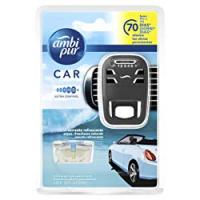 Ambi Pur Car Deodorante per Auto Acqua Freschezza Naturale Starter Kit e ricarica