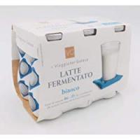 LATTE FERMENTATO BIANCO Fonte di Vitamina B6 e D il Viaggiator Goloso, 6 x