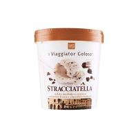 Gelato morbido e cremoso gusto stracciatella il Viaggiator Goloso