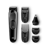 Braun multi Grooming kit, 6-in-1 barba e capelli taglio kit con naso trimmer Attachment