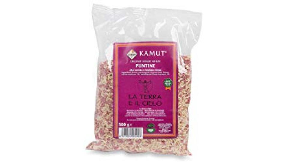 Puntine di Kamut carota e bietola La Terra e il Cielo