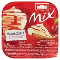 Müller Mix VARIEGATO YOGURT VANIGLIA TOPPING AMARENA