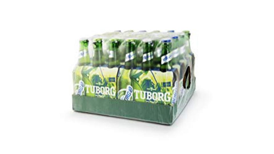 Cassa di Tuborg OPEN Limited Edition + Raincoat   (Pacco da