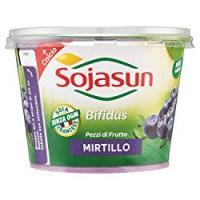 Sojasun PEZZI DI FRUTTA MIRTILLO Bifidus 100% Vegetale Senza Lattosio