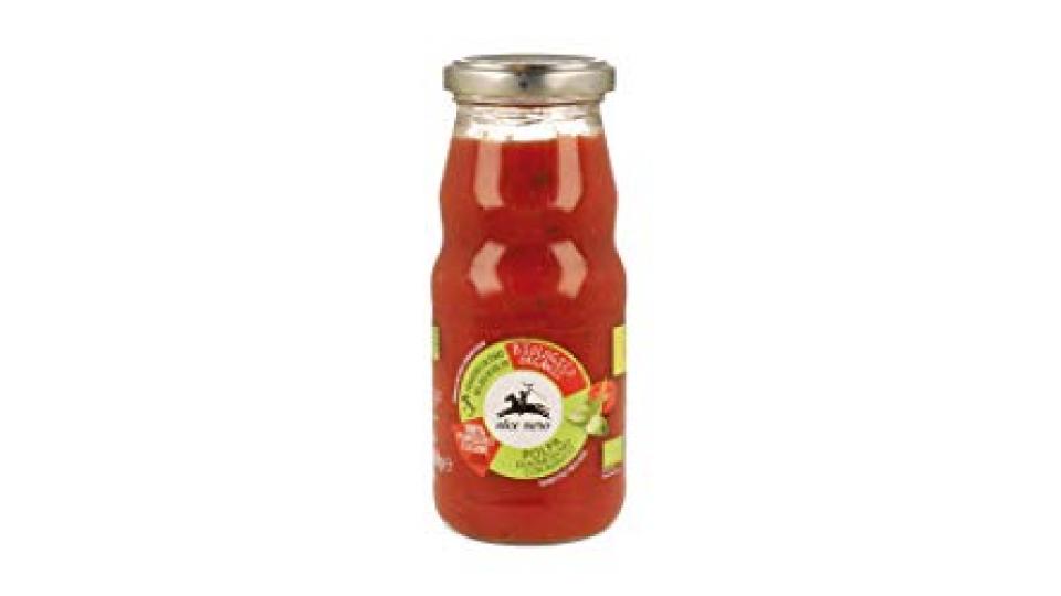 Polpa di pomodoro con basilico