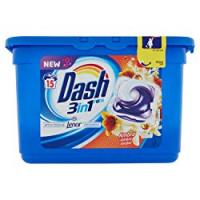 Dash Pods 3in1 Detersivo Monodose Ambra 15 Lavaggi - gr 396