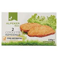 Alpeker Natur COTOLETTE DI POLLO Zero Antibiotici dalla Nascita
