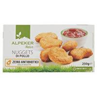Alpeker Natur NUGGETS DI POLLO Zero Antibiotici dalla Nascita