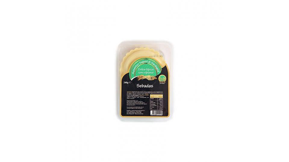 Autentici Sapori di Sardegna Seadas Fresche, Dolce Tipico Ripieno -240 gr