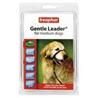 Gentle Leader/collare a cavezza nero medio (cocker, collie)