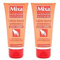 Mixa, Crema mani riparatrice intensiva, con allantoina, 2 pz. da