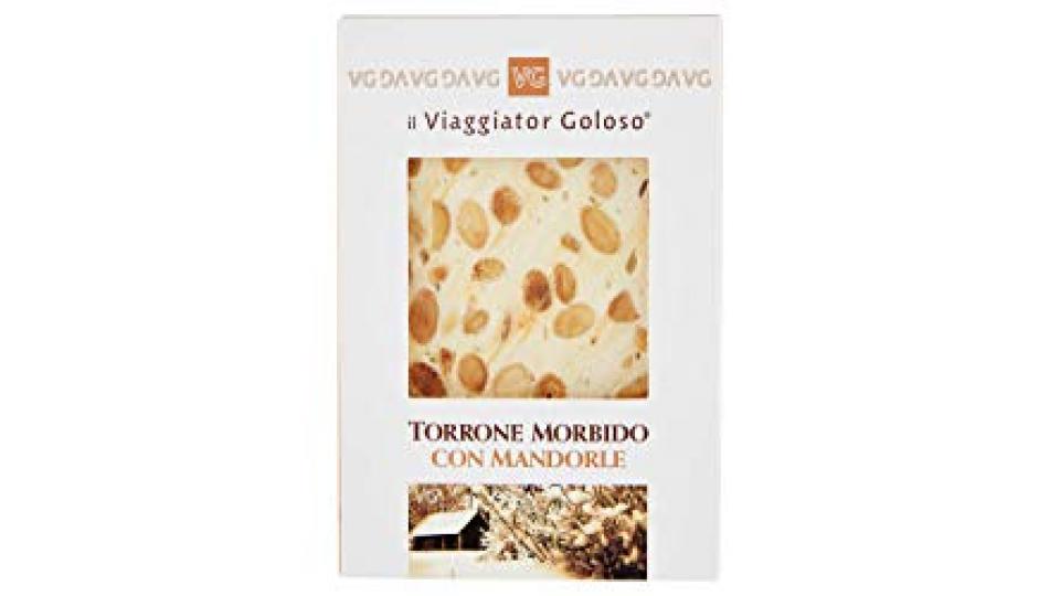 TORRONE MORBIDO CON MANDORLE il Viaggiator Goloso