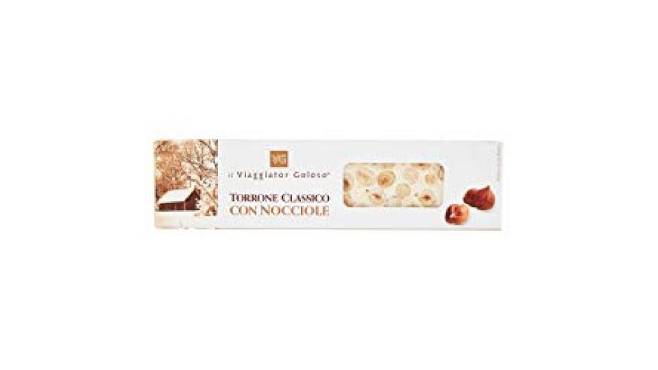 TORRONE CLASSICO CON NOCCIOLE il Viaggiator Goloso