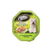 Cesar - Selezioni dell'Orto, Delicato Paté con Manzo e Verdurine, per Cani Adulti 