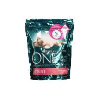 Purina One Adult, Cibo per Gatti Ricco in Salmone e Cereali Integrali