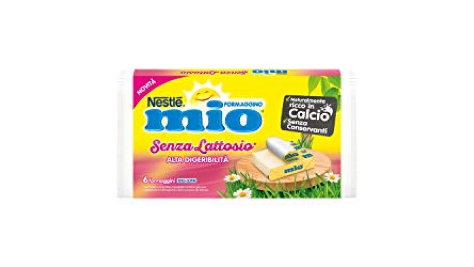 MIO FORMAGGINO SENZA LATTOSIO Formaggio fuso ad altà digeribilità 6 formaggini