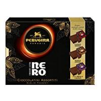 Perugina Nero Cioccolatini Assortiti Fondente, Fondente Arancia Intensa, Fondente Mirtillo e Quinoa