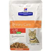 Prescription Diet C/D Feline Urinary Stress Mangime Umido Pollo - Confezione da