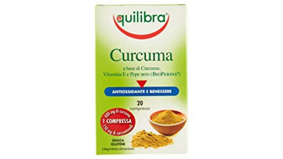 Equilibra Integratore Alimentare Curcuma - 1 Flacone da