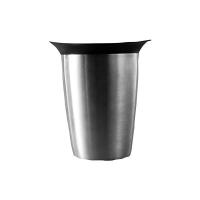 Vacu Vin 3647360 Rinfrescatore Rigido Champagne, Acciaio Inossidabile, Argento, 19x18x21.5 cm