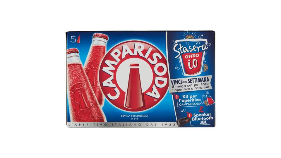 Campari Soda [Confezione da 5 pezzi]