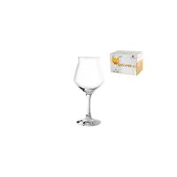 Borgonovo Confezione 6 Calici in Vetro per Birra, 40 cl, Trasparente
