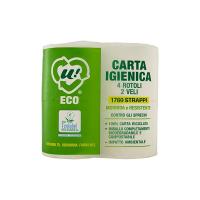 CARTA IGIENICA 2 VELI ECO U!