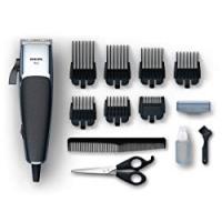 Philips HC5100/15 ProClipper Tagliacapelli e Regolabarba con Motore Lineare e Lame Tip2Tip in Acciaio Inox, 7 Pettini 0.5 - 25 mm, Cavo da