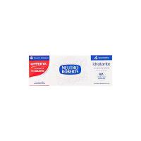 Neutro Roberts - Saponette Neutre, Extra Idratante, Con Glicerina Naturale, Per Pelle Morbida - 400 G 