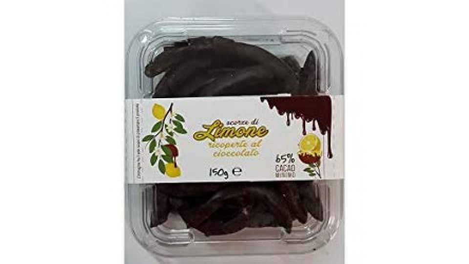 SCORZETTE DI LIMONE AL CIOCCOLATO confezionate