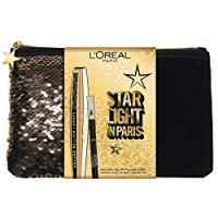 L'Oréal Paris Pochette Idea Regalo Natale 2 Pezzi, Mascara Volumizzante in Edizione Limitata Millions Lashes e Matita Occhi Formato Viaggio Superliner Le Khol