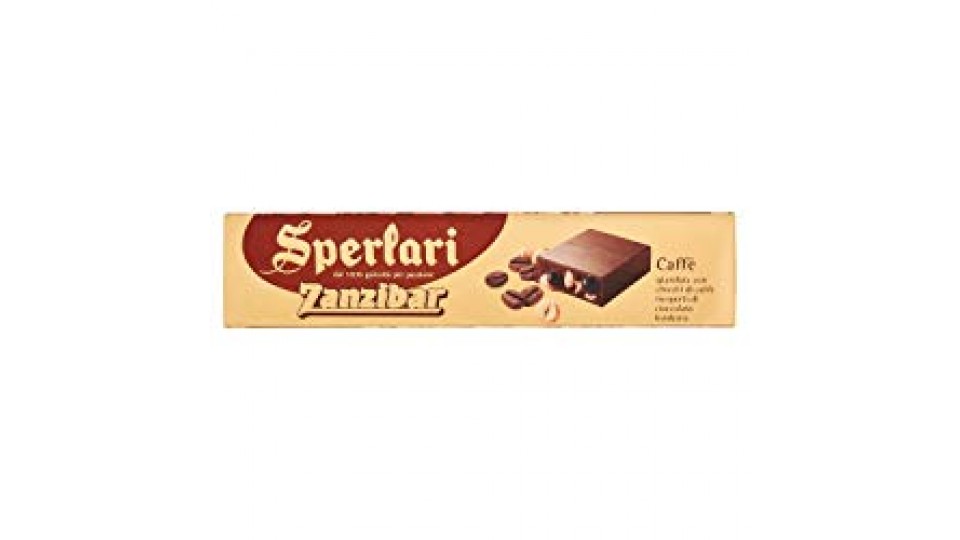 Sperlari Zanzibar Caffè GIANDUIA CON CHICCHI DI CAFFEE' Ricoperti di cioccolato fondente