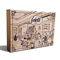 CIOCCOLATINI ASSORTITI Scatola in Legno Feletti 1882