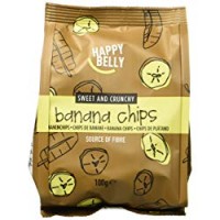 Marchio Amazon - Happy Belly Chips di banane 