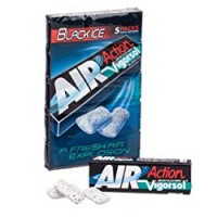 Vigorsol Air Action Black Ice Gomma da Masticare - Confezione da