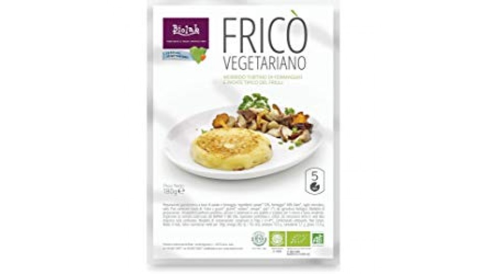 Tortino tipico di formaggio e patate Fricò vegetariano Biolab
